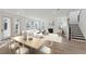 Bright living room featuring wood floors, a fireplace, and a white sofa at 1640 Siloh Siloh Dr # 477, Mount Pleasant, SC 29466