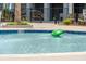 Fun splash pad area with a green water feature, perfect for children to enjoy in a safe and refreshing environment at 1640 Siloh Siloh Dr # 477, Mount Pleasant, SC 29466