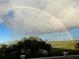 Scenic view of marsh with a double rainbow in the sky, from backyard deck at 1902 Long Bend Dr # 1B, Seabrook Island, SC 29455