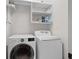 Functional laundry room equipped with a washer and dryer at 1902 Long Bend Dr # 1B, Seabrook Island, SC 29455