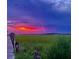 Boardwalk over marsh with colorful twilight sky at 1902 Long Bend Dr # 1B, Seabrook Island, SC 29455