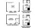 Floor plan depicting choice loft, bedroom, and primary bathroom options with dimensions and layout at 2000 Middleton Dr, Goose Creek, SC 29445