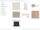 Interior selections featuring Sherwin Williams wall paint, a satin nickel Kwikset and Moroccan-tiled flooring at 2005 Sea Water Dr, Charleston, SC 29412