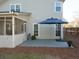 This home's backyard features a patio perfect for outdoor relaxation at 2009 Arundel Pl, Mount Pleasant, SC 29464