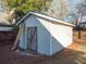 A storage shed is located in the fenced backyard at 2009 Arundel Pl, Mount Pleasant, SC 29464