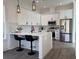 Stylish kitchen with an island, stainless steel appliances, and open design with lots of cabinet space at 2012 Forest Ave, North Charleston, SC 29405