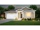 Charming one-story home with a two-car garage, landscaped yard, and neutral-colored siding at 203 West Bradford Pointe Dr, Summerville, SC 29483
