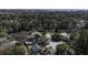 Stunning aerial panorama presenting a residential area with verdant foliage, attractive houses, and refreshing backyard pools at 2058 Willowdale Ct, Mount Pleasant, SC 29466