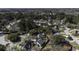 Overhead view of a neighborhood with tree-lined streets, diverse home styles, and mature trees creating a tranquil setting at 2058 Willowdale Ct, Mount Pleasant, SC 29466