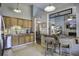 Cozy kitchen with stainless steel appliances and bar seating at 2058 Willowdale Ct, Mount Pleasant, SC 29466