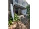 Cozy back patio with partial fence and some plantings at 21 Rivers Point Row Row # 17 B, Charleston, SC 29412