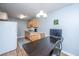 Kitchen and dining area featuring wood floors and eat-in dining at 21 Rivers Point Row Row # 17 B, Charleston, SC 29412