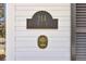 Address plaque of historic home on East Doty Avenue at 214 E Doty Ave, Summerville, SC 29483
