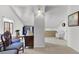 Bright and airy attic featuring white walls, recessed lighting, and ample storage space at 214 E Doty Ave, Summerville, SC 29483