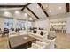 Inviting common area with plush seating, stylish decor, and access to the outdoor area at 220 Garden Gate Way, Summerville, SC 29486