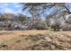 Large backyard with a mature trees, offering ample space for outdoor activities at 2236 Pinehurst Ave, Charleston, SC 29414