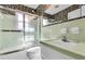 Bathroom featuring a shower and sink with a tiled counter at 2236 Pinehurst Ave, Charleston, SC 29414