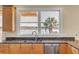 Kitchen sink in front of a window with a view of the water at 2399 Furman Dr, Charleston, SC 29414