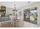 Bright dining area with sliding glass doors to outdoor space, great for entertaining at 2508 Melville Rd, North Charleston, SC 29406