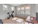 Bright office space with a Peloton bike and large windows with natural light at 3554 Clambank Dr, Mount Pleasant, SC 29466