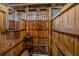 Convenient outdoor shower with wood paneling, providing a private and refreshing space at 4008 Cameron Blvd, Isle of Palms, SC 29451