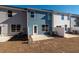 Backyard view of a Townhome with patio at 416 Duskywing Dr, Goose Creek, SC 29445