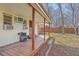 A covered porch offers outdoor relaxation space in this quaint home at 417 Judy Dr, Goose Creek, SC 29445