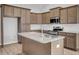 Modern kitchen featuring granite countertops, stainless steel appliances, and ample cabinet space at 419 Grove End Rd, Moncks Corner, SC 29461