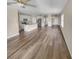 Open-concept living space features a modern kitchen with a large island and stainless steel appliances at 431 Eva St, Moncks Corner, SC 29461