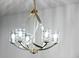 Elegant chandelier with decorative glass elements, adding a touch of sophistication at 523 Eastern Isle Ave, Summerville, SC 29486