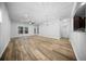 Beautiful living room with hardwood floors, recessed lighting, and large windows at 523 Eastern Isle Ave, Summerville, SC 29486