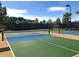 Enjoy the outdoors on the community's vibrant pickleball courts, surrounded by mature trees and a secure fence at 523 Eastern Isle Ave, Summerville, SC 29486