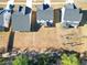 Overhead shot displaying backyard, home exterior, and neighborhood layout at 573 Yellow Leaf Ln, Summerville, SC 29486