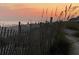 Distant beach view with tall grasses and a wooden fence at 601 Magnolia Ln, Edisto Island, SC 29438