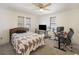 Cozy bedroom with carpeted floors, natural light and ceiling fan at 680 Kent St, Mount Pleasant, SC 29464