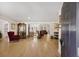 Spacious living room with hardwood floors, white walls and natural light at 680 Kent St, Mount Pleasant, SC 29464