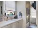 Bathroom featuring a sink, window, and vanity at 757 King St, Charleston, SC 29403