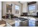 Modern kitchen with a center island, stainless steel appliances, and ample counter space at 757 King St, Charleston, SC 29403
