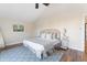 Bright bedroom with neutral decor, high ceilings, and decorative accents at 777 Lake Frances Dr, Charleston, SC 29412