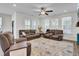 Spacious living room with hardwood floors, neutral decor, and lots of natural light at 808 S Pointe Blvd, Summerville, SC 29483