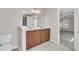 Bathroom with dual sink vanity and access to additional rooms at 105 Endicott Ct, Summerville, SC 29486