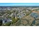Picturesque aerial view of the community with marsh views and abundant trees at 1142 Village Creek Ln # 3, Mount Pleasant, SC 29464