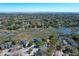 Scenic aerial view showcasing the lush landscape and waterfront access of the community at 1142 Village Creek Ln # 3, Mount Pleasant, SC 29464