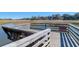 Waterfront dock offers serene views of the marsh landscape at 1142 Village Creek Ln # 3, Mount Pleasant, SC 29464