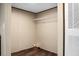 Spacious closet with plenty of room for storage featuring built-in shelving at 116 Wisteria Falls Trl, Saint Stephen, SC 29479