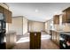 Bright and open kitchen features new appliances, countertops, and ample storage space at 116 Wisteria Falls Trl, Saint Stephen, SC 29479