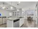 Open concept kitchen and dining area, bright with natural light and hardwood flooring at 139 Ancestry Ln, Moncks Corner, SC 29461
