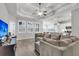 Open living space with hardwood floors, recessed lighting, and bright natural light at 139 Ancestry Ln, Moncks Corner, SC 29461