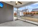 Screened patio showing access to the backyard with an outdoor storage shed at 139 Ancestry Ln, Moncks Corner, SC 29461