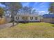Charming single-story home featuring a well-maintained lawn and inviting curb appeal on a sunny day at 1605 Evergreen St, Charleston, SC 29407